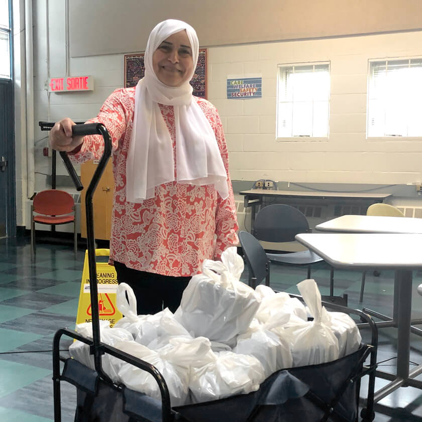 Carlington CHC COVID food response